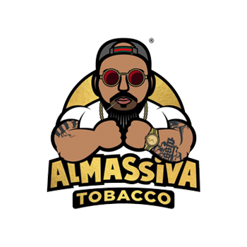 Das Logo der Shisha-tabak Marke Almassiva Tobacco bekannt durch den Rapper Massiv