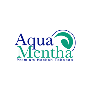 Das Logo der Firma Aqua Mentha einer Untermarke von Adalya Tobacco