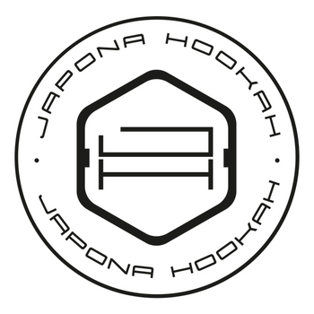 Schlichtes Rundes Logo der Shisha Marke Japona Hookah