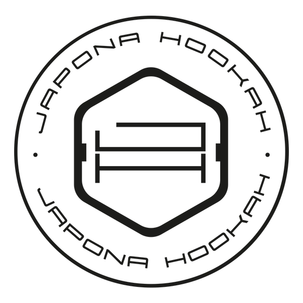 Schlichtes Rundes Logo der Shisha Marke Japona Hookah