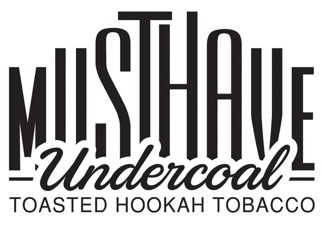 Musthave Shisha Tabak Logo in schwarzer schrift