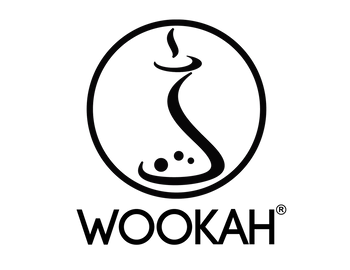 Das Logo der Shisha Marke Wookah bekannt für ihre Holz Wasserpfeifen