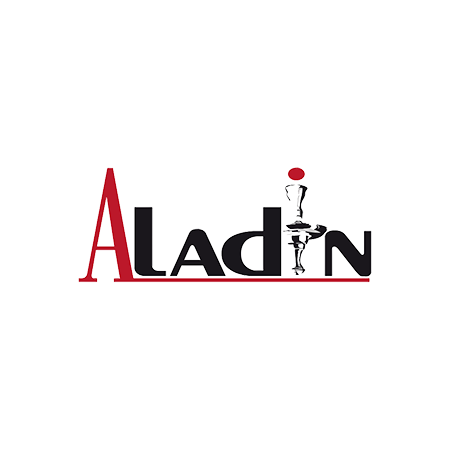 Das Logo der bekanntesten Shisha Marke Aladin