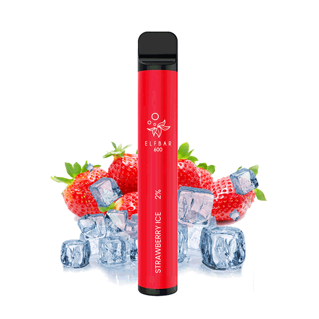 Elfbar 600 - Strawberry Ice 2ml/20mg