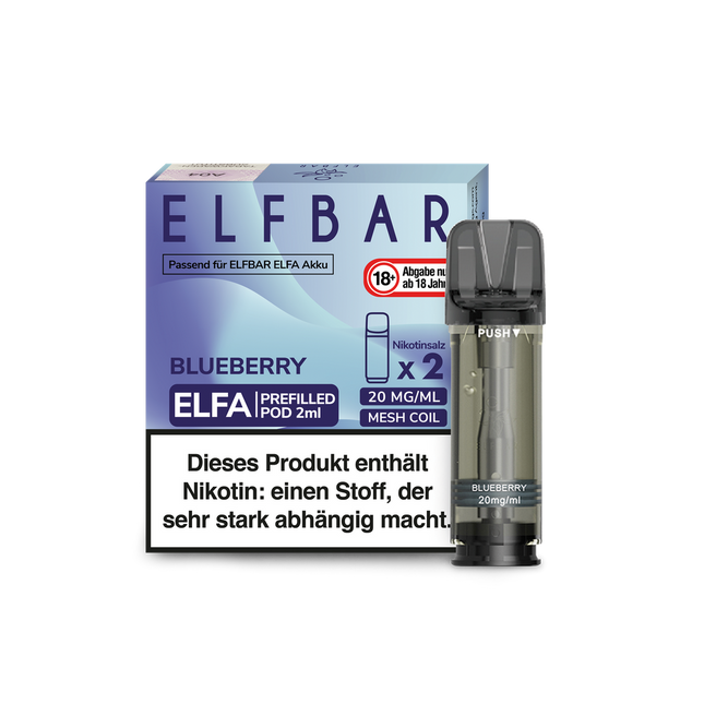Elfbar ELFA Pods - Blueberry (2er Pack)