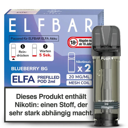 Elfbar ELFA Pods - Blueberry BG (2er Pack)
