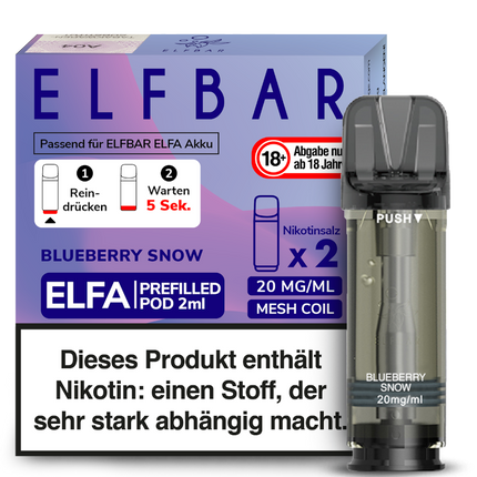 Elfbar ELFA Pods - Berry Snoow (2er Pack)