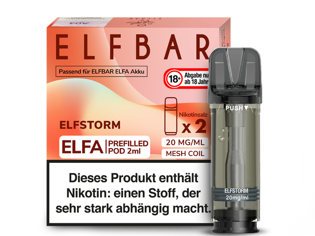Elfbar ELFA Pods - Elfa Storm (2er Pack)