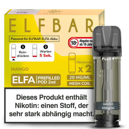 Elfbar ELFA Pods - Mango (2er Pack)