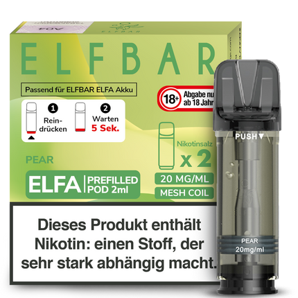 Elfbar ELFA Pods - Pear (2er Pack)