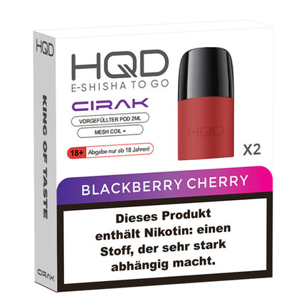 HQD Cirak Pod - Blackberry Cherry