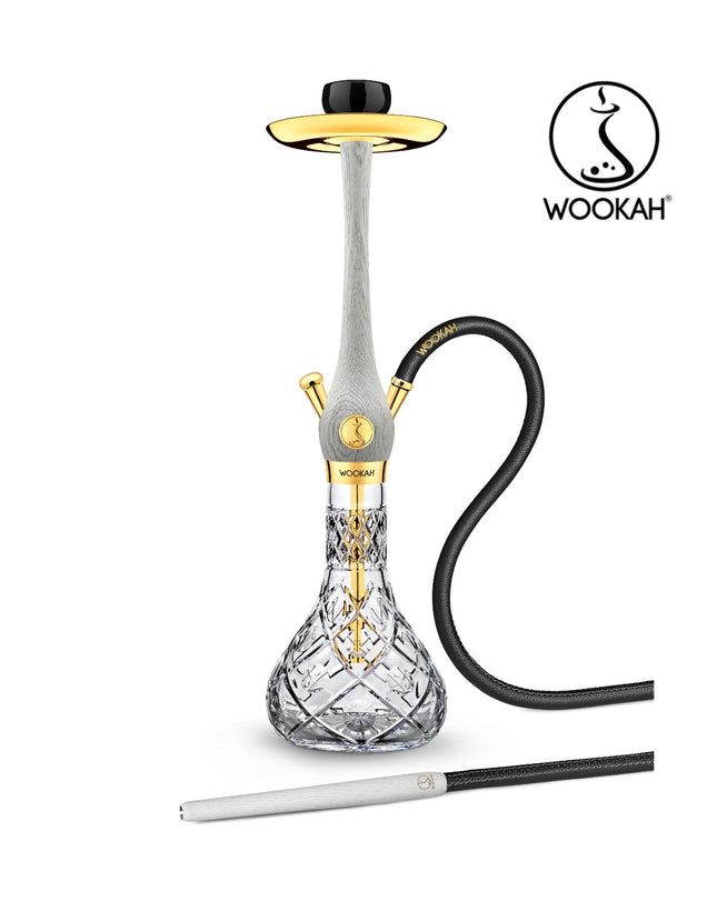 Wookah 24k Gold im White Nox Holt und Olives Glass Design