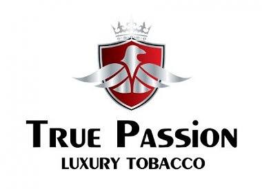 Das edle Logo der Shisha Tabak Marke True Passion