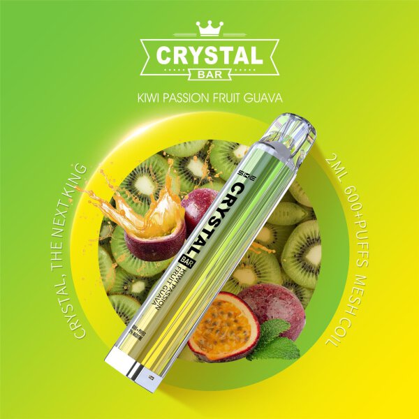 Crystal Bar - Kiwi Passionfruit Guava