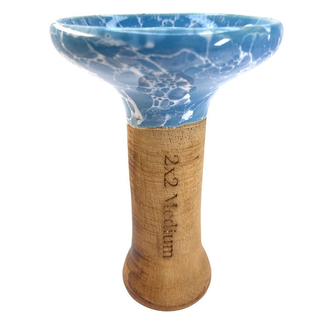 2x2 - Medium Phunnel Blau Marble