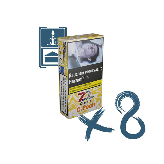 7 Days - Cold Peah 8x25g Bundle