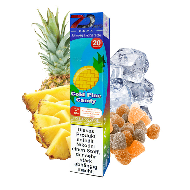 7 Days Vape - Cold Pine Candy 2ml/20mg