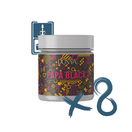 Dunya - Papa Black 8x25g Bundle