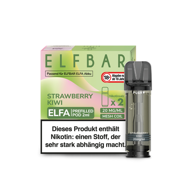 Elfbar ELFA Pods - Strawberry Kiwi (2er Pack)