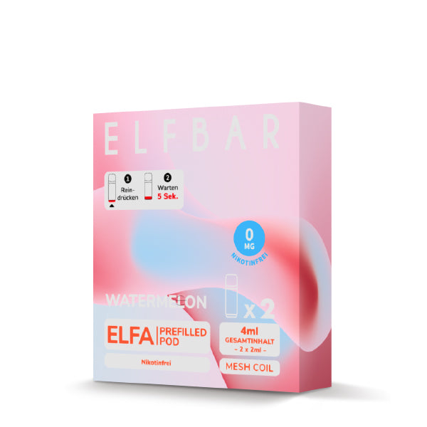 Elfbar ELFA Pods Nikotinfrei - Watermelon (2er Pack)