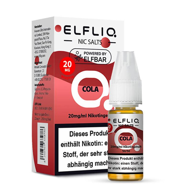 Elfbar ElfLIQ 10ml - Cola 20mg