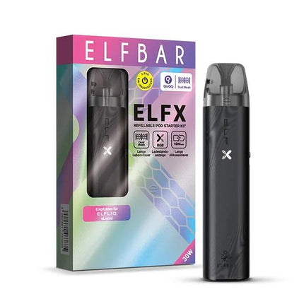 ElfX Akkuträger Set - Black