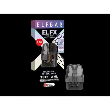 ElfX Pod 0,8 Ohm (3er pack) - Leerpod 2ml