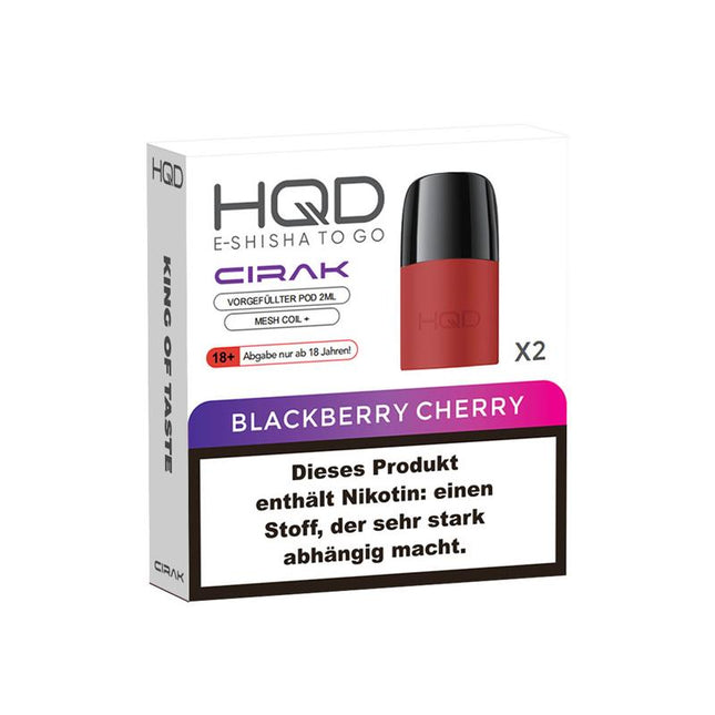 HQD Cirak Pod - Blackberry Cherry