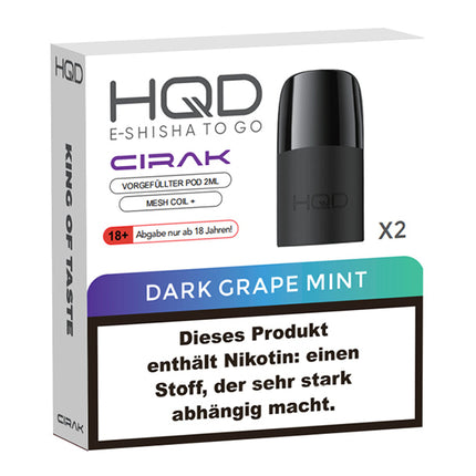 HQD Cirak Pod - Dark Grape Mint