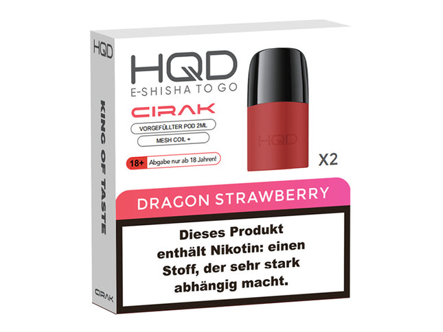 HQD Cirak Pod - Dragon Strawberry