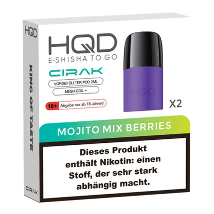 HQD Cirak Pod - Mojito Mix Berries