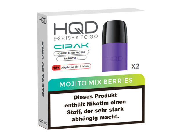 HQD Cirak Pod - Mojito Mix Berries