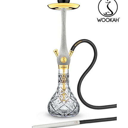 Wookah 24k Gold im White Nox Holt und Olives Glass Design