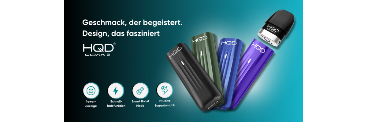 HQD Pod System &amp; Cirak Guide: Test, Sorten &amp; Preisvergleich - HQD Pod System kaufen 2026: Cirak Mehrweg E-Zigarette | Test &amp; Sorten - Blubberhaus