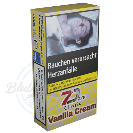 7 Days 25g - Vanilla Cream