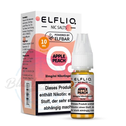 Elfbar ElfLIQ 10ml - Apple Peach 10mg