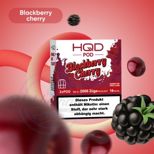 HQD Cirak 2 POD - Blackberry Cherry