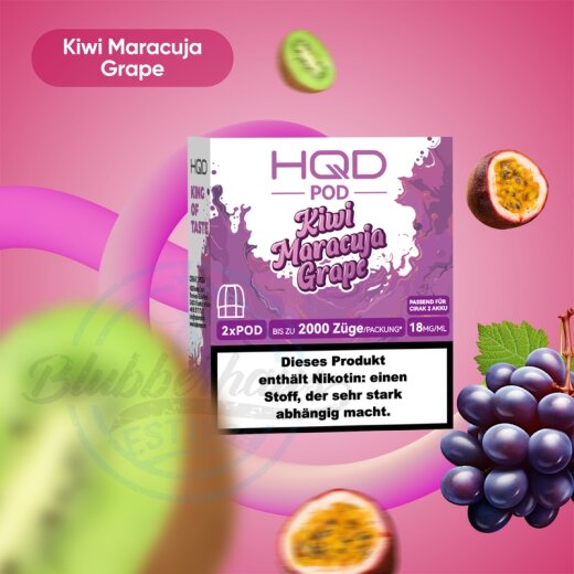 HQD Cirak 2 POD - Kiwi Maracuja Grape