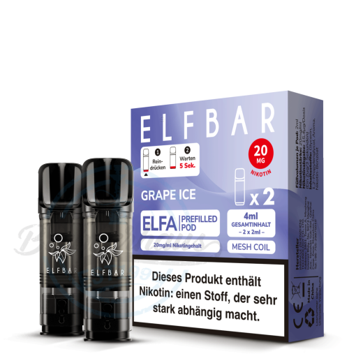elfbar pod liquid im mund ELFBAR Refill Pods | Leerpods zum Nachfüllen ab 6,99€ main image 1