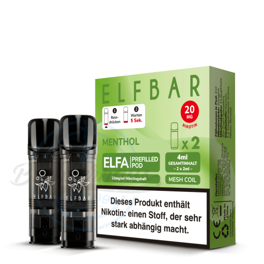 Elfbar ELFA Pods - Menthol (2er Pack)