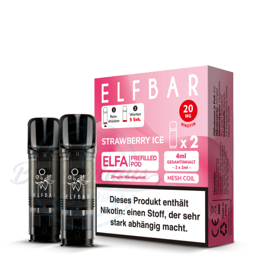 Elfbar ELFA Pods - Strawberry Ice (2er Pack)