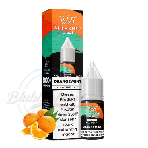 Al Fakher Nikotinsalz Liquid 10ml - Orange Mint 20mg