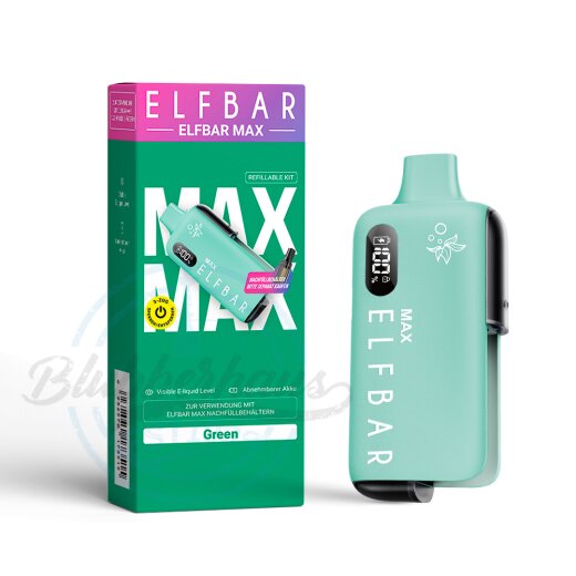 Elfbar Max - Basisgerät Grün