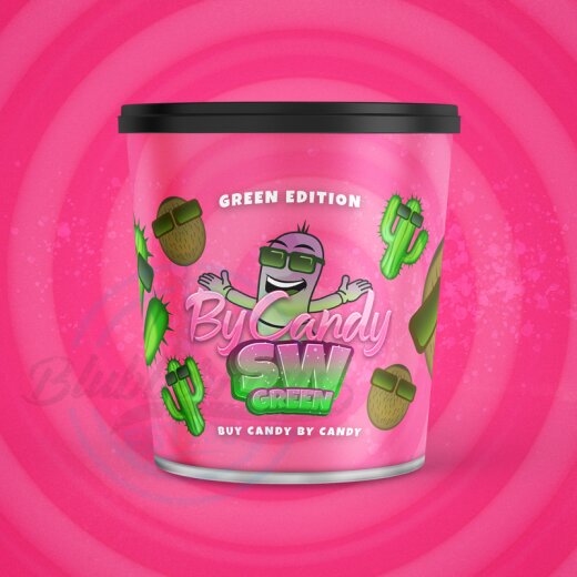 By Candy Shisha Tabak - Sweet Wonder Green (SW Green)