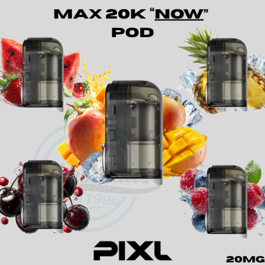 PIXL MAX 20K "NOW" 20mg - POD (Refill Container)