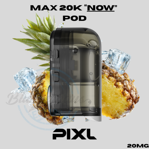 PIXL MAX 20K "NOW" 20mg - POD (Refill Container) - Pineapple Ice