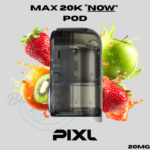 PIXL MAX 20K "NOW" 20mg - POD (Refill Container) - Strawberry Burst