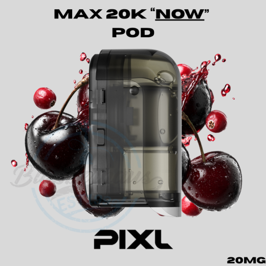 PIXL MAX 20K "NOW" 20mg - POD (Refill Container) - Bluecherry Cranberry