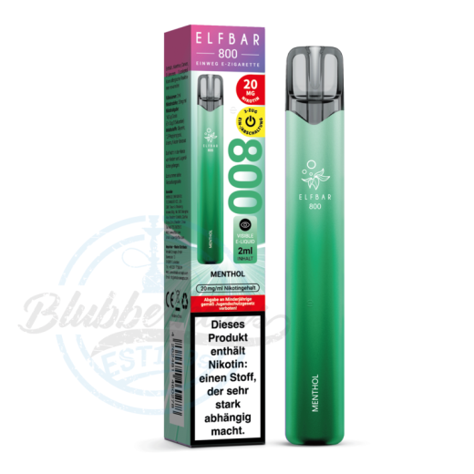 Elfbar 800 Einweg Vape - Menthol