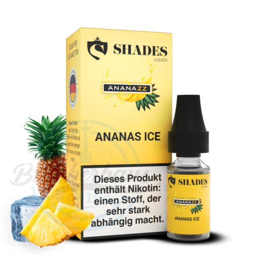 Shades Liquids 10ml - Ananas Ice 20mg